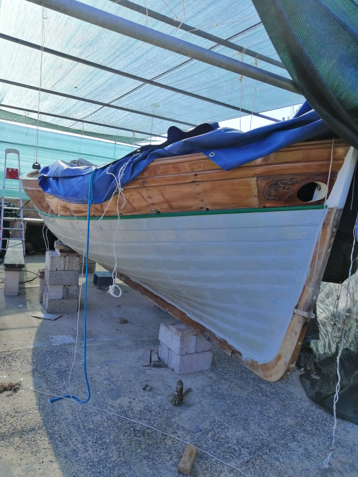 Trattamento antitarlo per barche in legno 